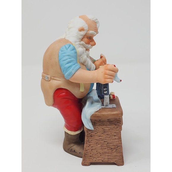 Vintage 1988‎ Hallmark The Toymaker Stitched With Love Figurine 3rd In Series - Picture 5 of 11